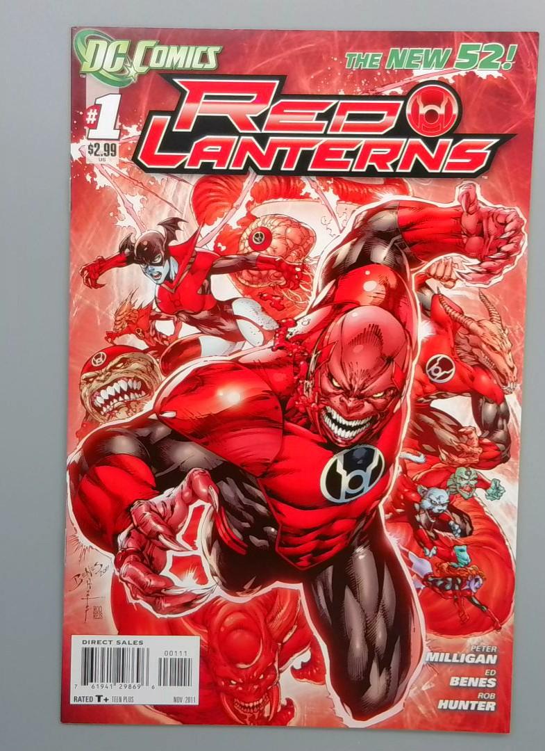 Red Lanterns #1, VF The New 52!, DC Comics, 2011