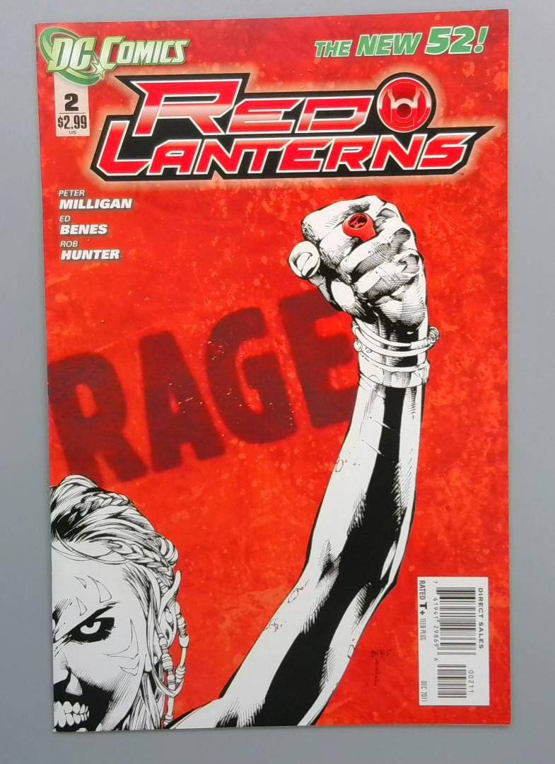 Red Lanterns #2, VF+ The New 52!, DC Comics, 2011