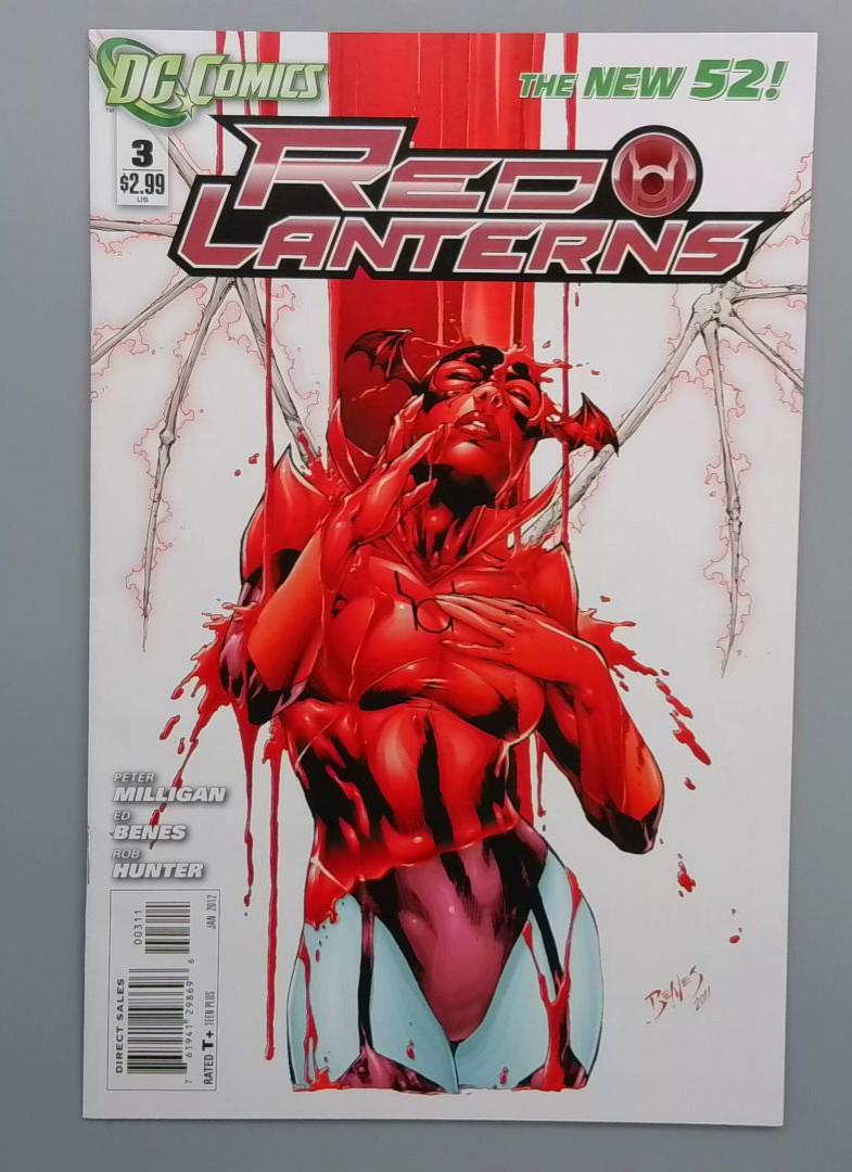 Red Lanterns #3, VF/NM DC Comics, New 52, 2011