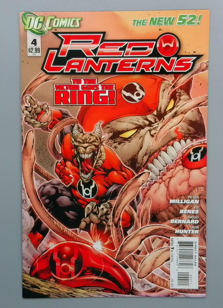 Red Lanterns #4, NM- The New 52, DC Comics, 2011