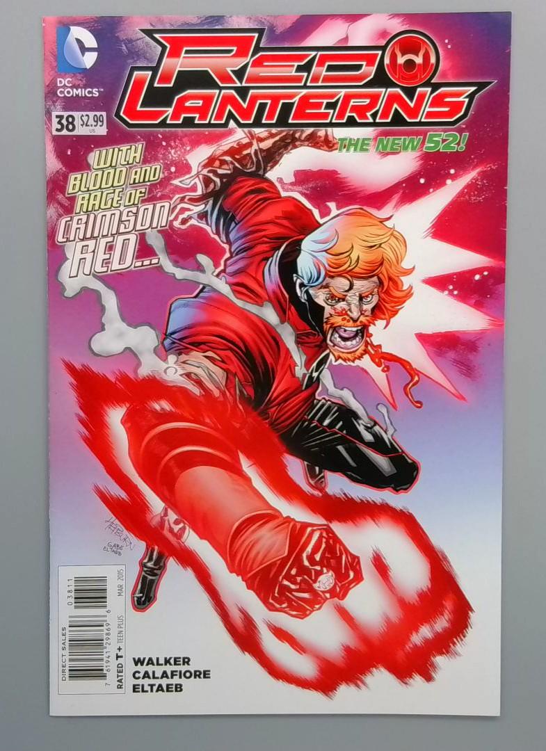 Red Lanterns #38, NM- The New 52!, DC Comics, 2014