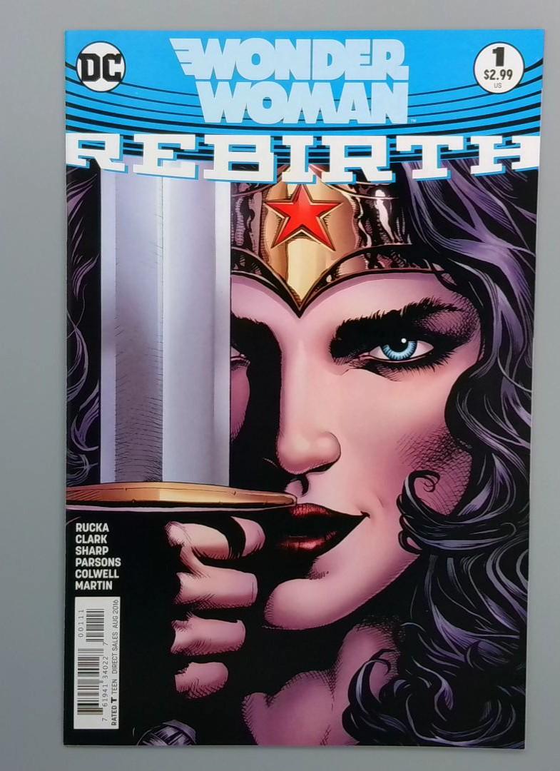 Wonder Woman #1, NM Rebirth, DC Comics, 2016