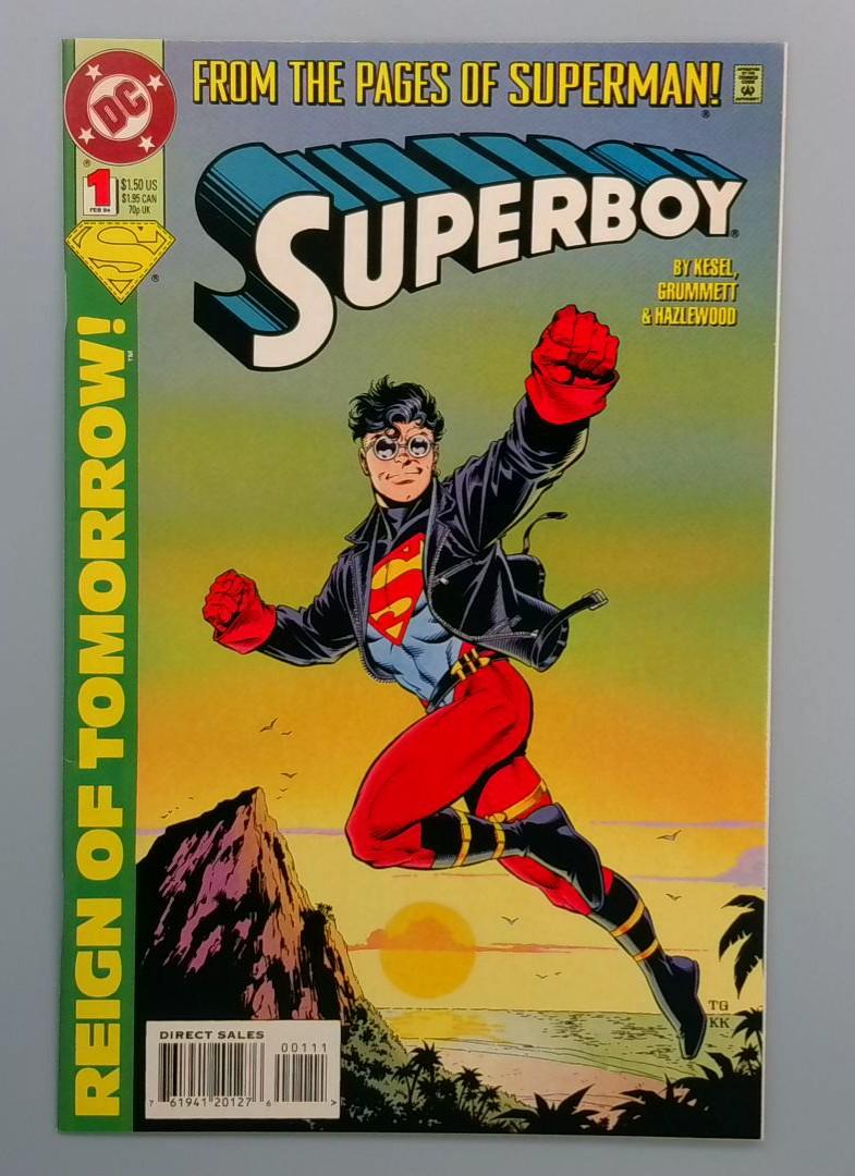 Superboy #1, NM Reign of Tomorrow, DC Comics, 1994