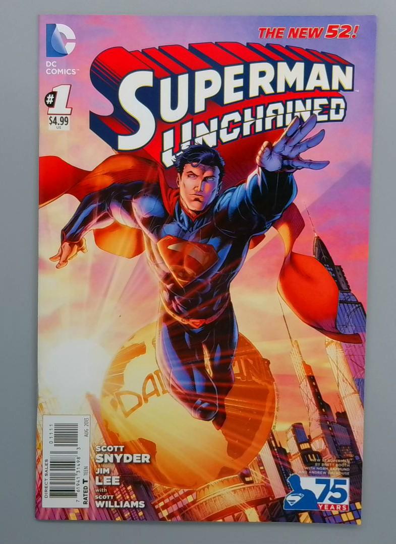 Superman Unchained #1, NM DC Comics, 2013