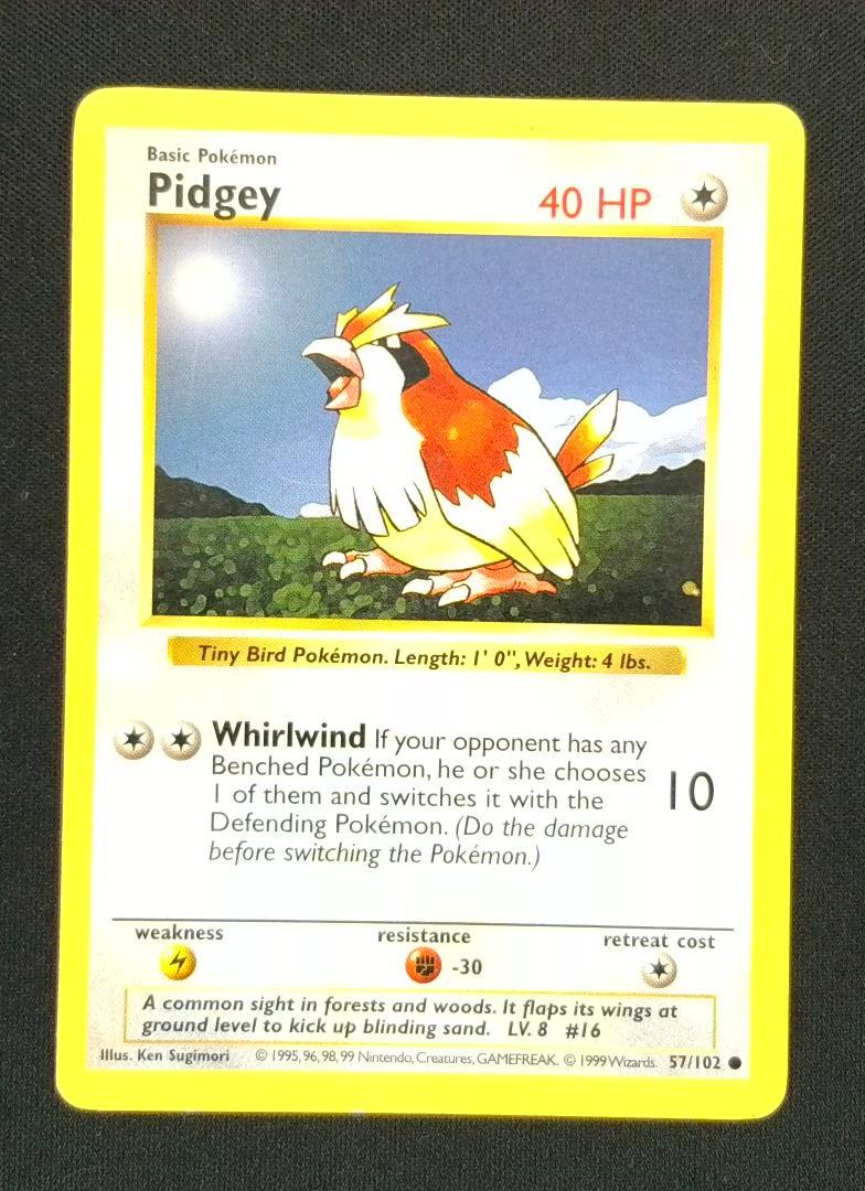 Pidgey - Base Set - 57/102 - Common