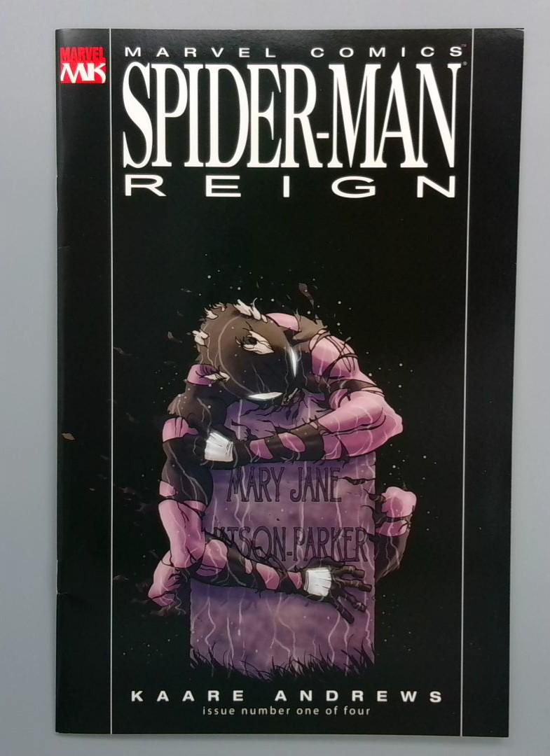 Spider-Man: Reign #1-4 Set, Recalled Version, Marvel Comics, 2007
