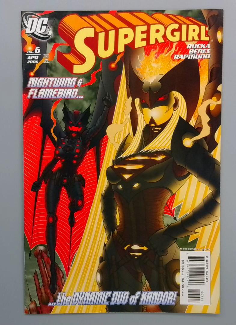 Supergirl #6, NM- Nightwing & Flamebird, DC Comics, 2006