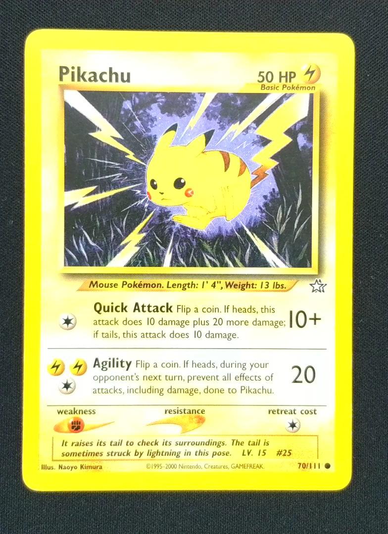 Pikachu - Base Set - 70/111 - Common