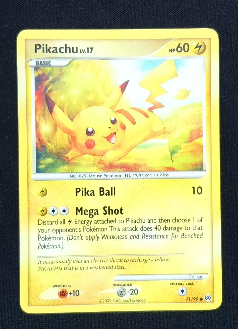 Pikachu - Platinum - 21/99 - Common 2009