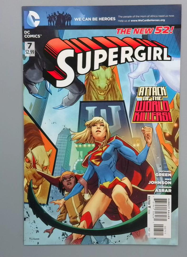Supergirl #7, NM, The New 52, DC Comics, 2012