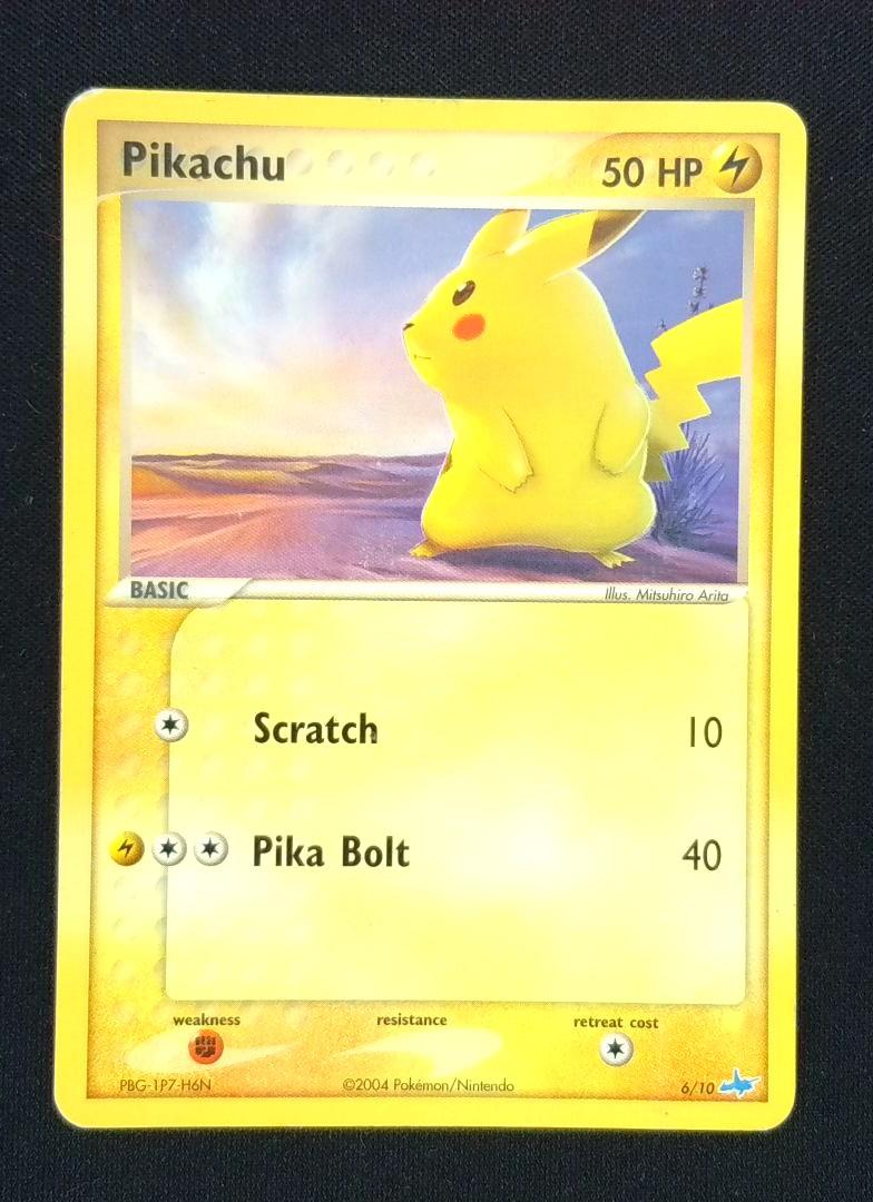 Pikachu - Basic Set - 6/10 - Common - 2004