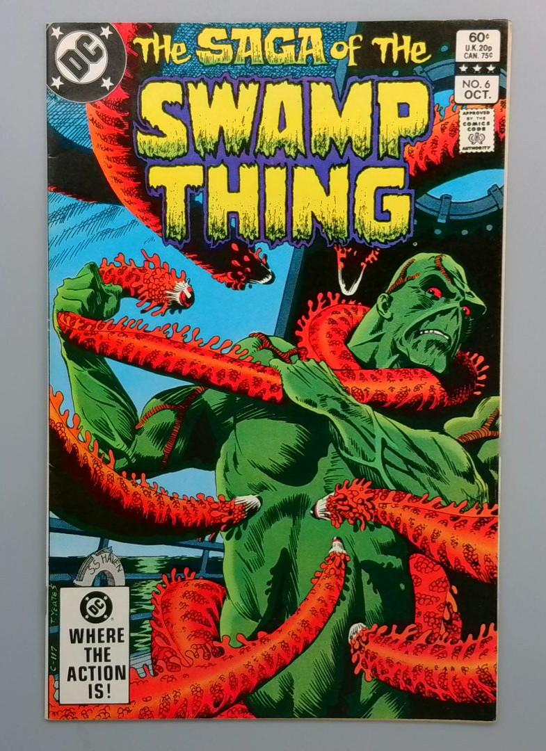 Saga of the Swamp Thing #6, VF DC Comics, 1982
