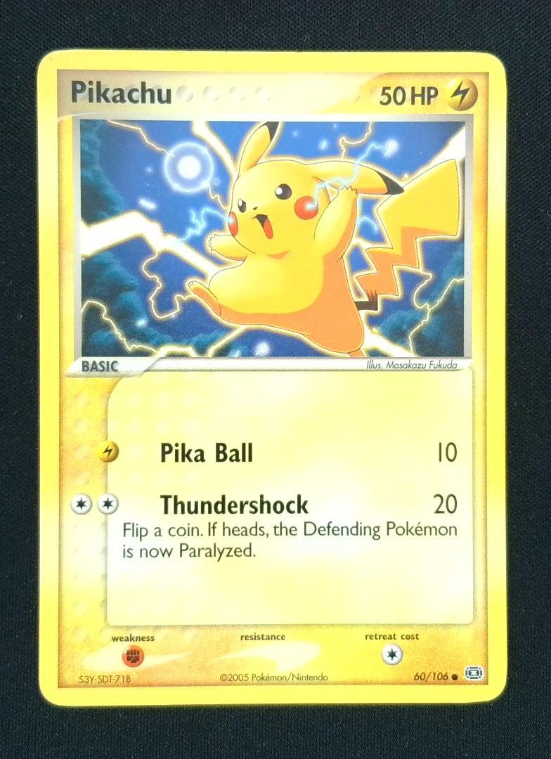 Pikachu - EX Emerald - 60/106 - Common