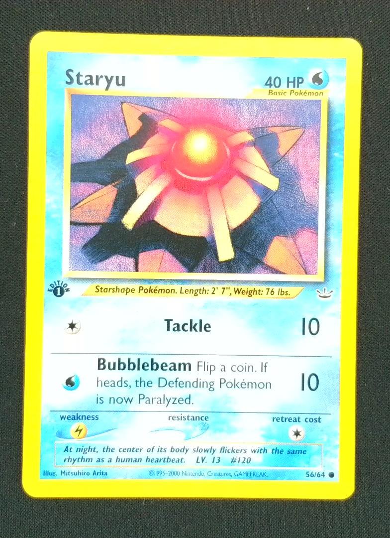 Staryu - Neo Revelation - 56/64 - Common 1st Edition