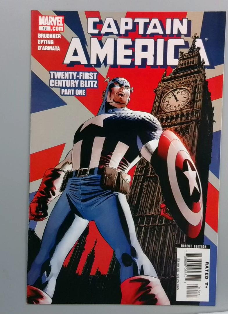 Captain America #18 NM Marvel Comics, 2006