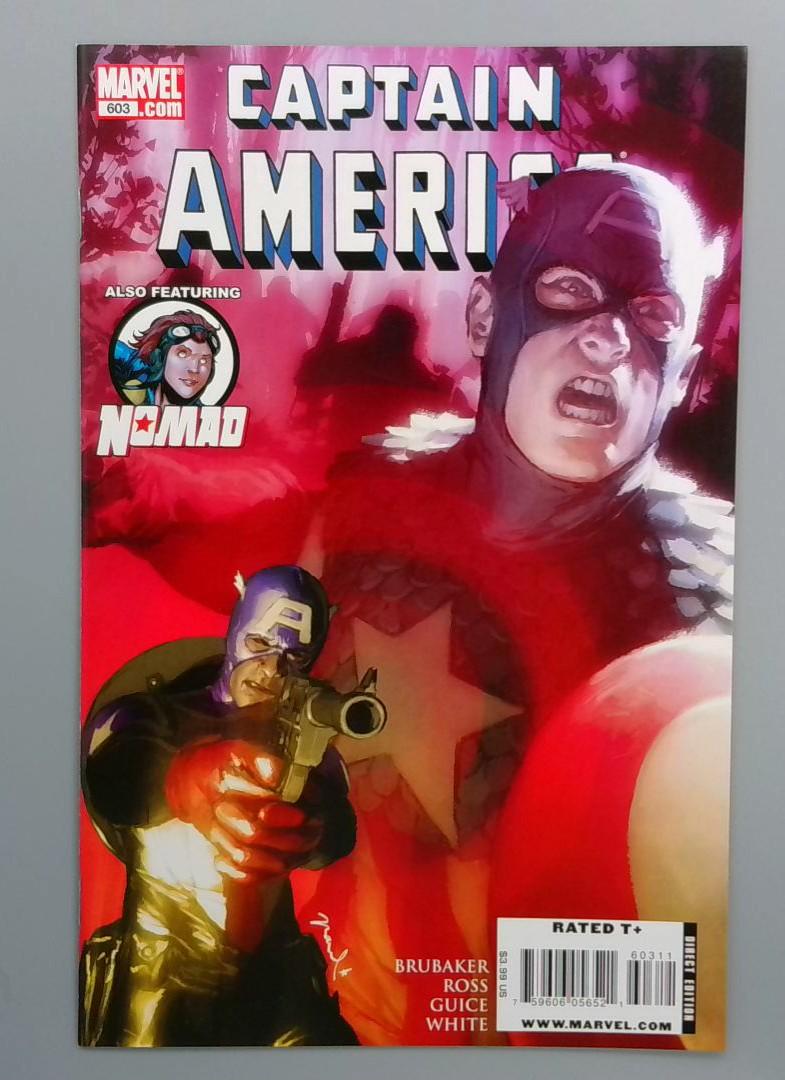 Captain America #603, NM Also Featuring Nomad, Marvel, 2009