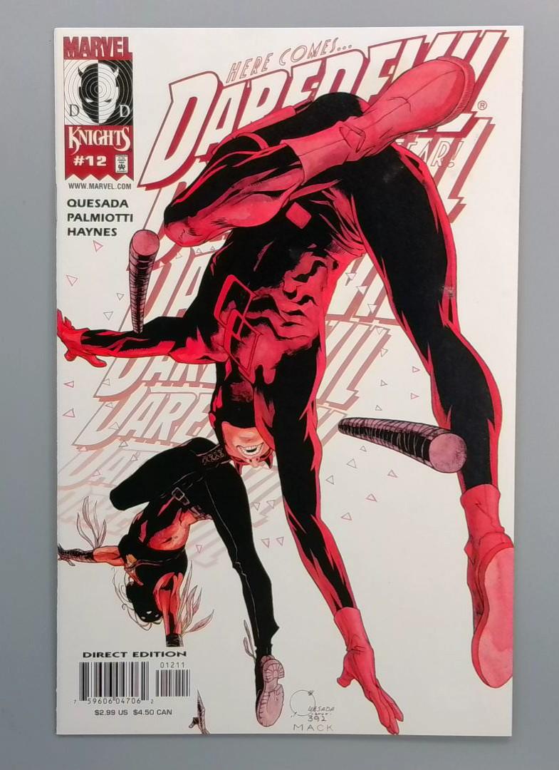 Daredevil #12, NM Marvel Knights, Marvel, 2000