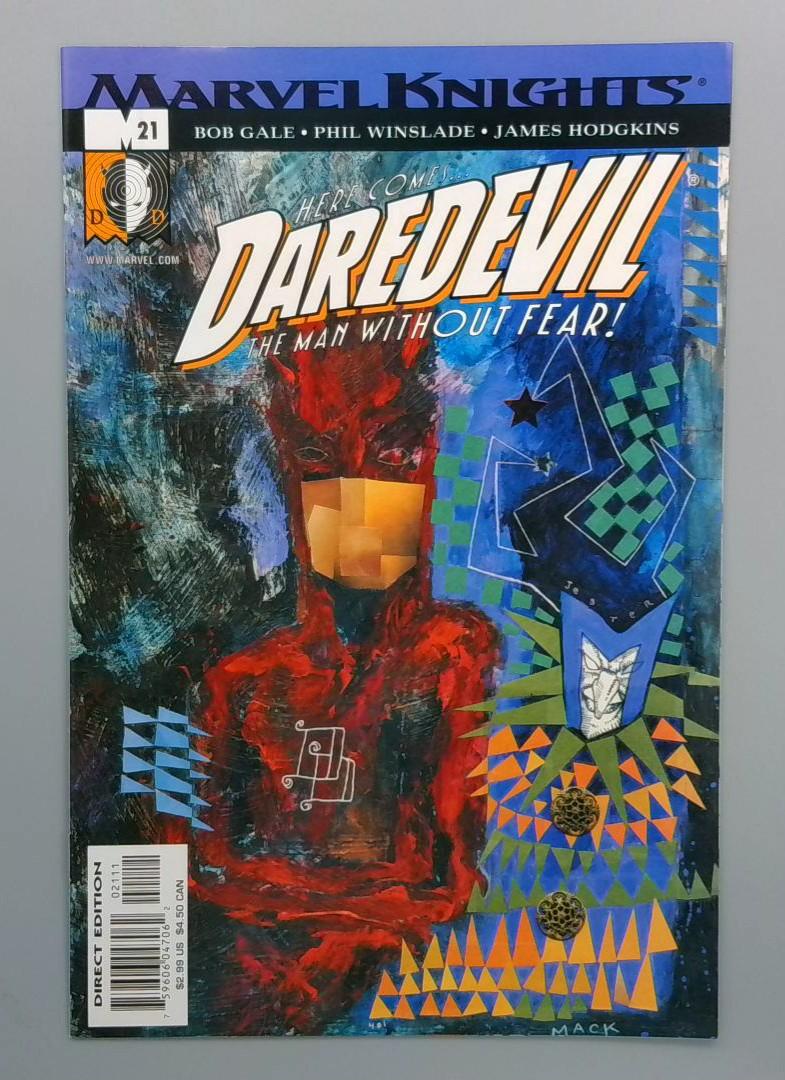 Daredevil #21, VF/NM Marvel Knights, Marvel, 2001