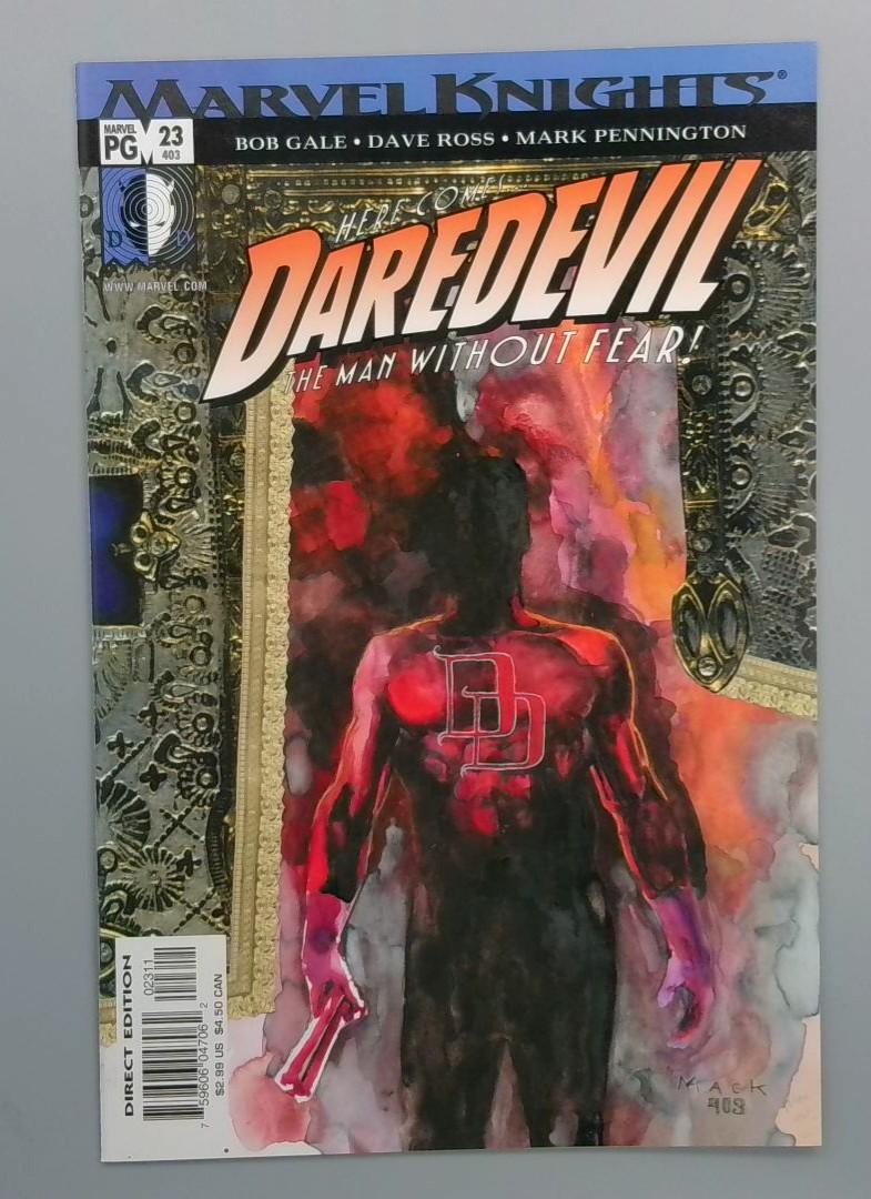 Daredevil #23, NM Marvel Knights, Marvel, 2000