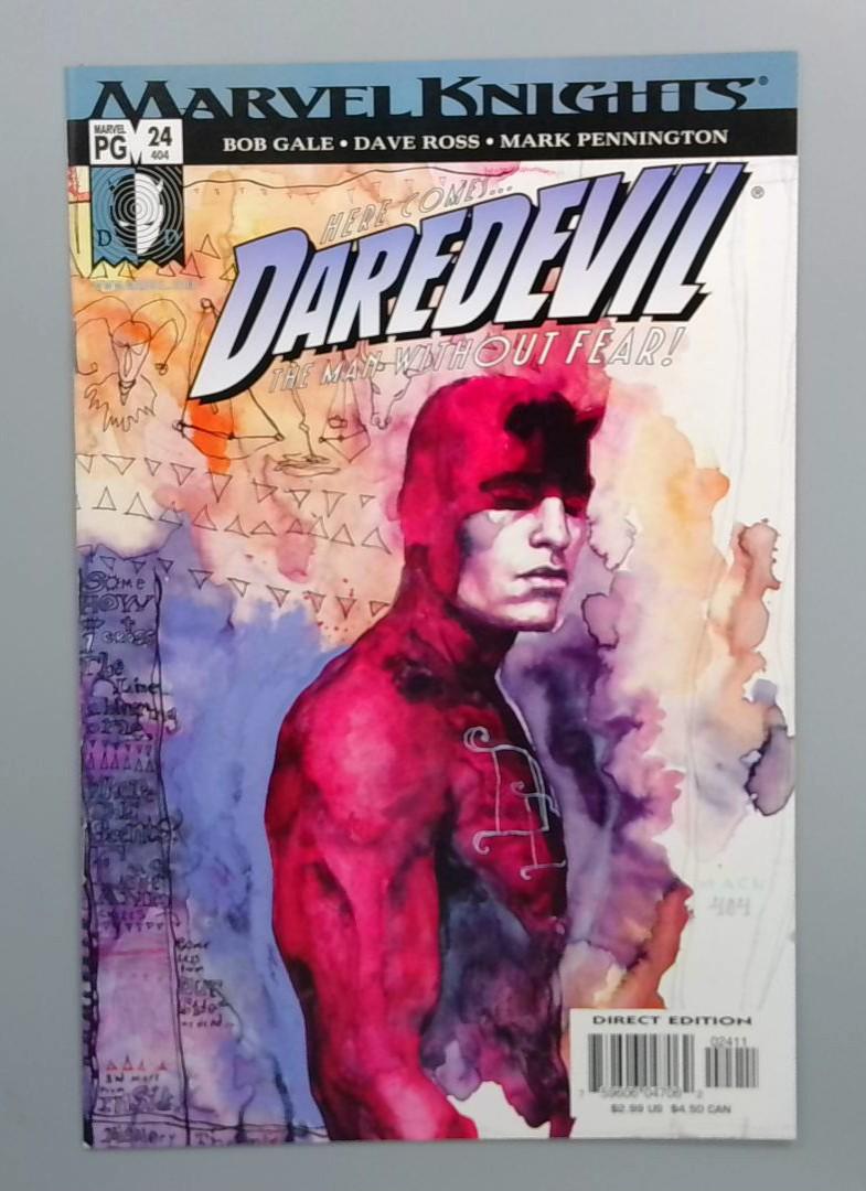 Daredevil #24, NM Marvel Knights, Marvel, 2001