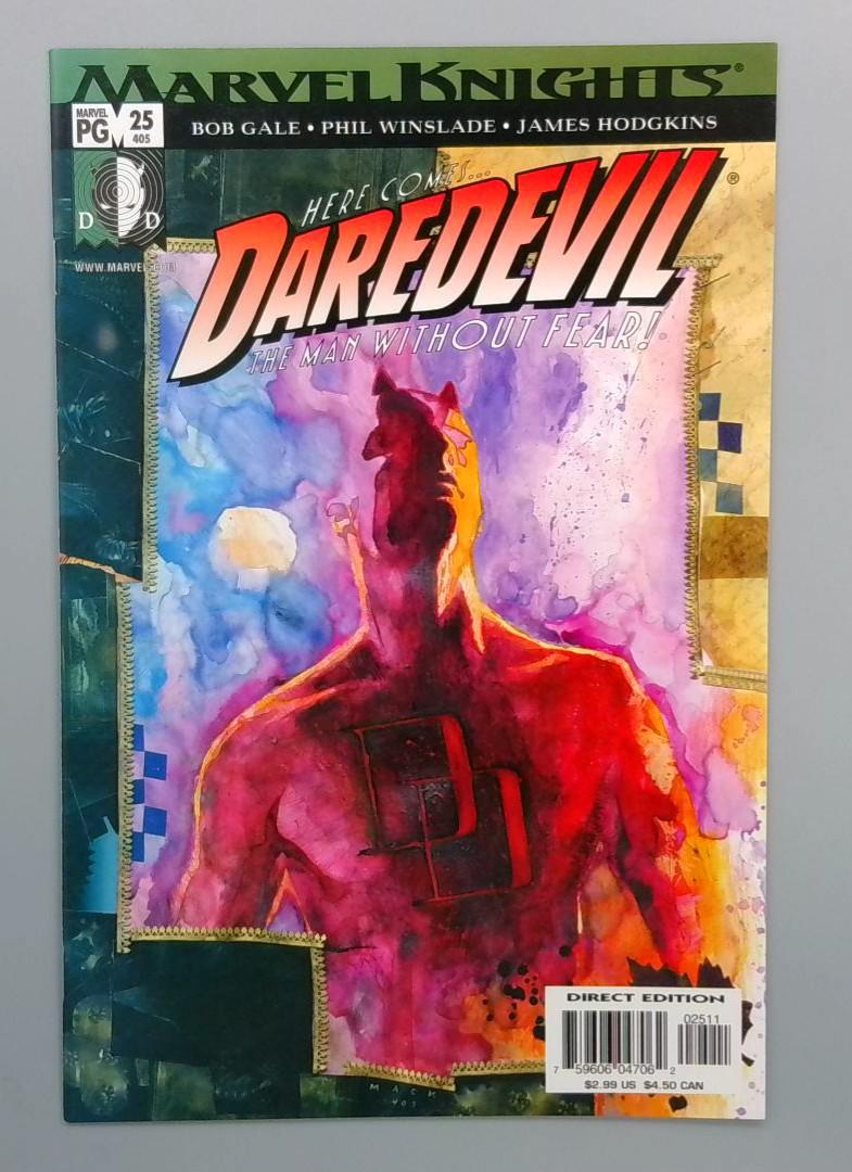 Daredevil #25, NM Marvel Knights, Marvel Comics, 2001