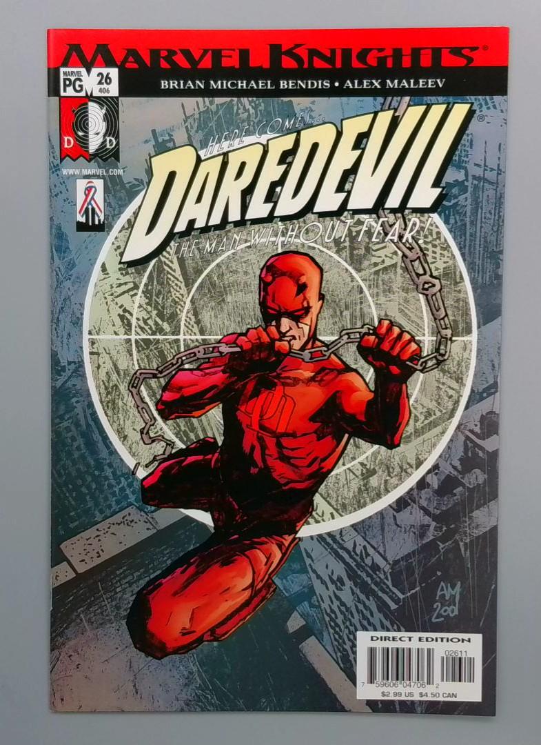 Daredevil #26, NM Marvel Knights, Marvel, 2001
