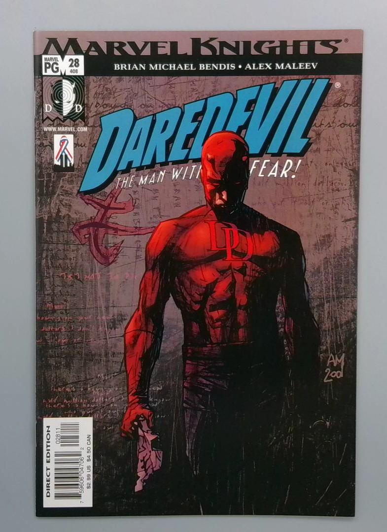 Daredevil #28, NM Marvel Knights, Marvel Comics, 2001