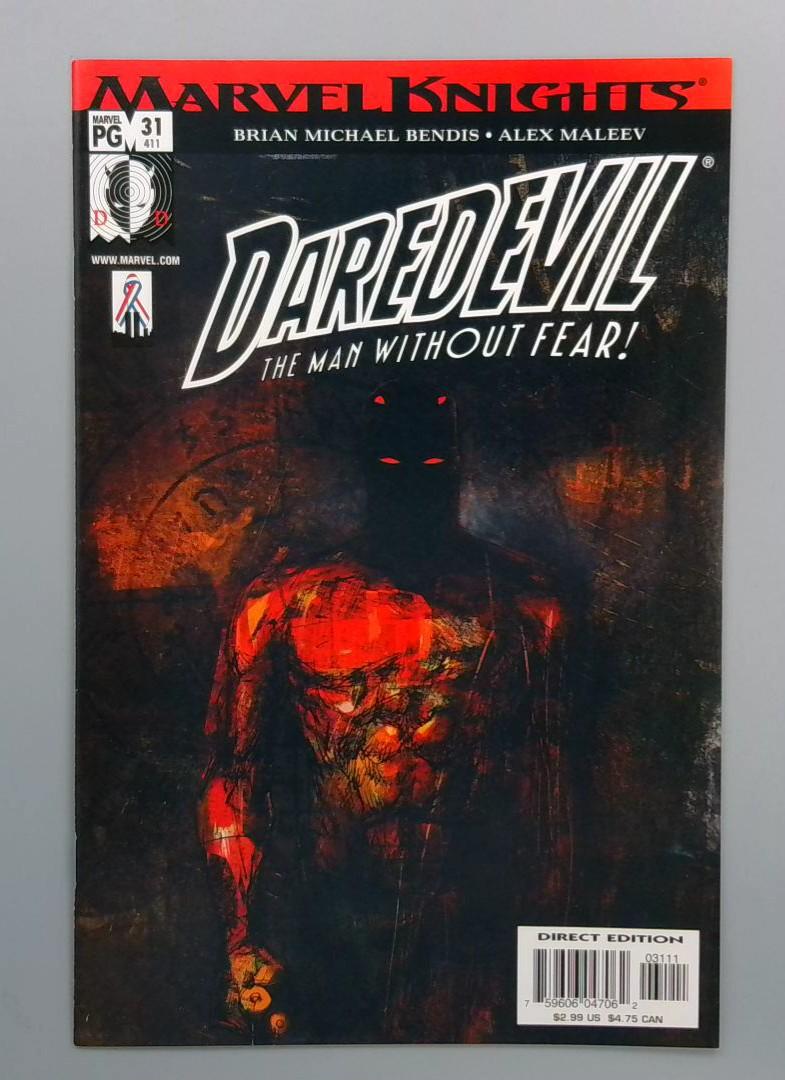 Daredevil #31, VF/NM Marvel Knights, Marvel Comics, 2002