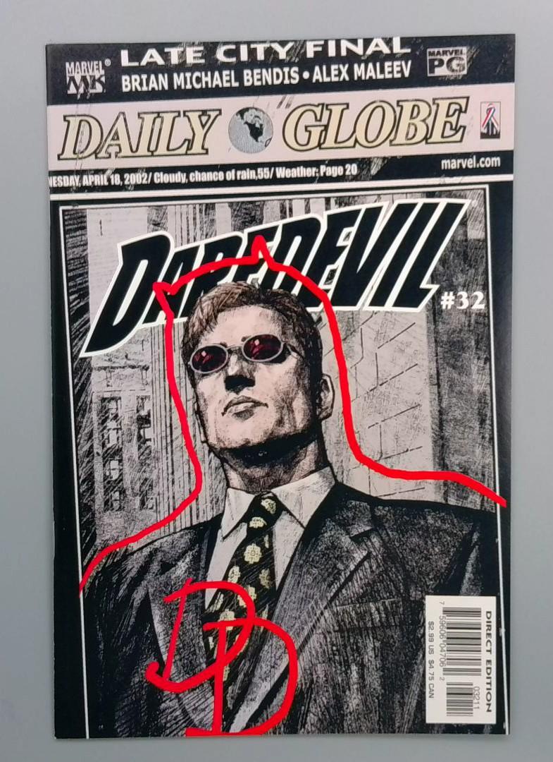 Daredevil #32, NM- Marvel, 2002
