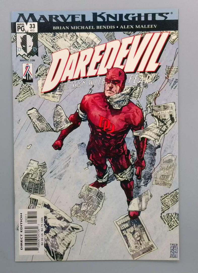 Daredevil #33, NM Marvel Knights, Marvel Comics, 2002