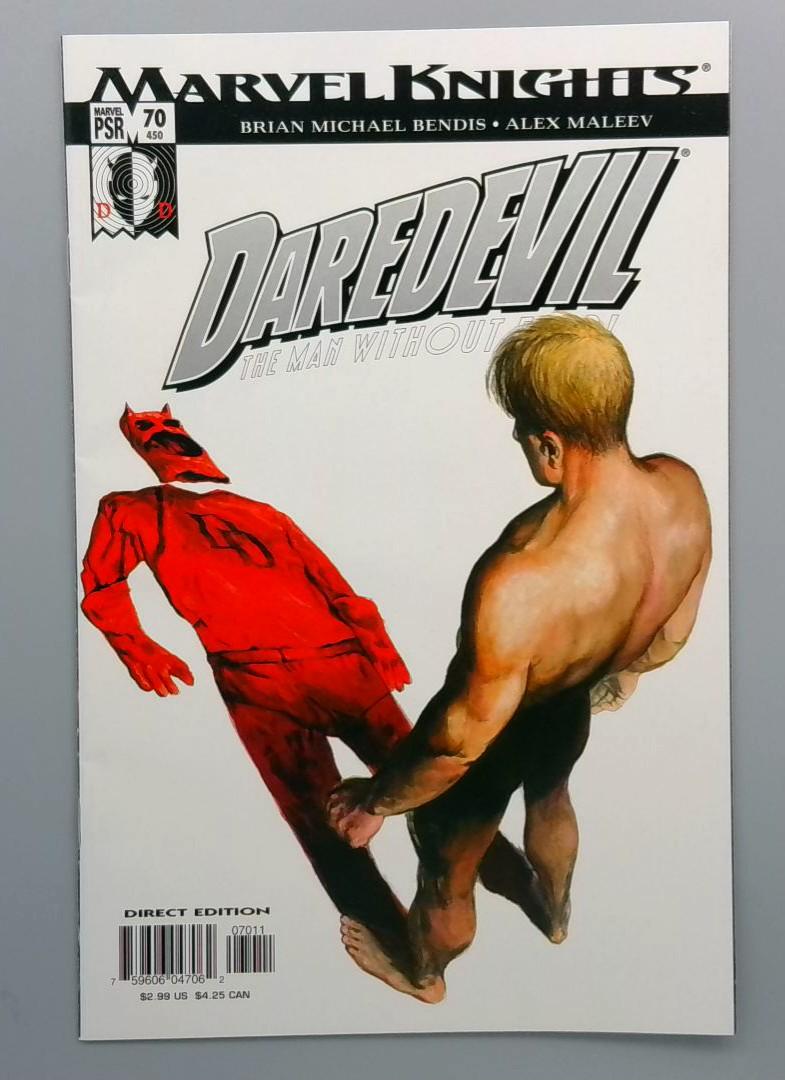 Daredevil #70 Marvel Knights Comic, Brian Michael Bendis, Marvel Comics, 2005