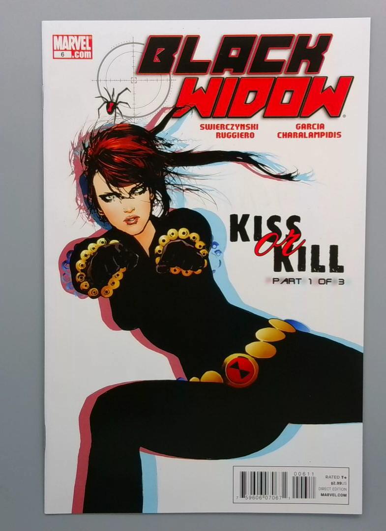 Black Widow #6, NM "Kiss or Kill" Part 1 of 3, Marvel, 2010