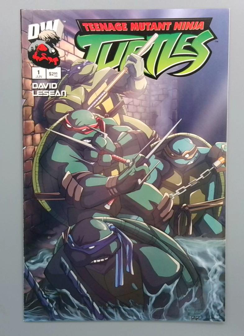 Teenage Mutant Ninja Turtles #1, NM DW (David Lesean), 2003
