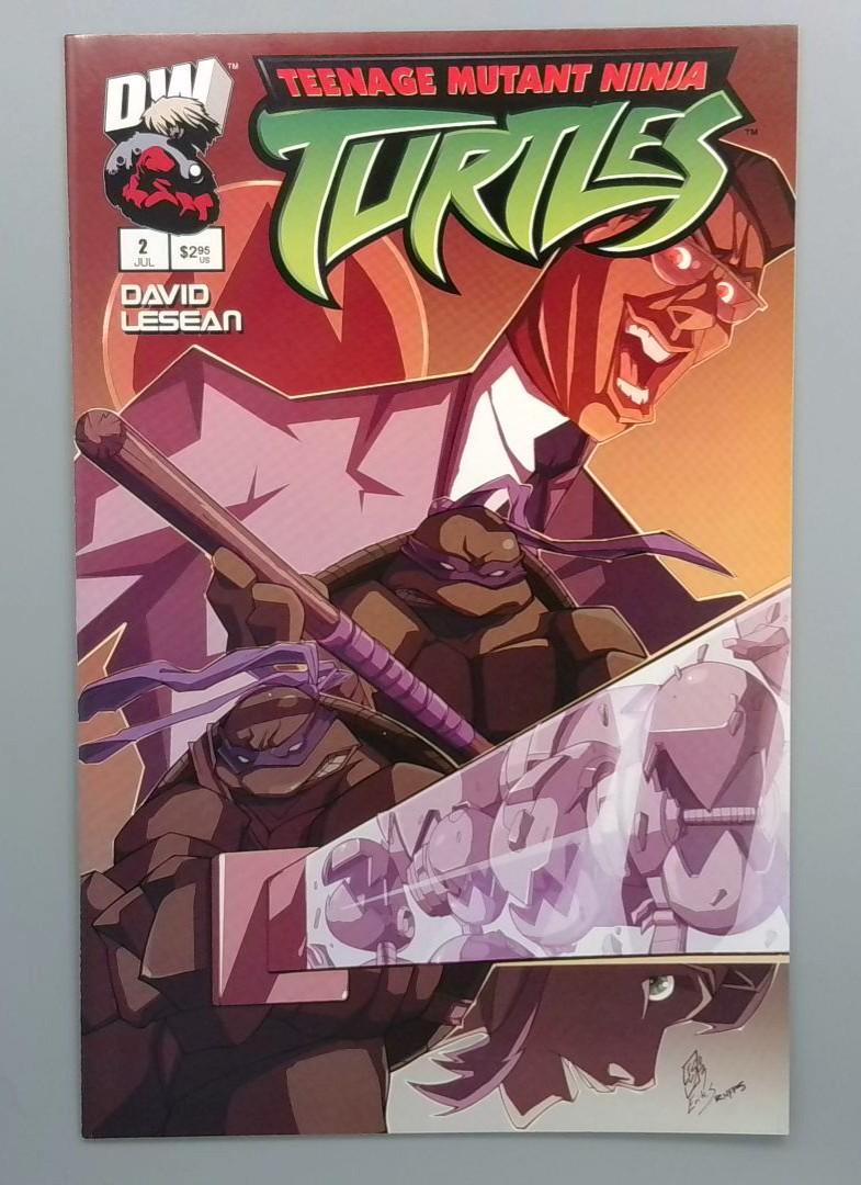 Teenage Mutant Ninja Turtles #2, NM David Lesean, DW, 2003