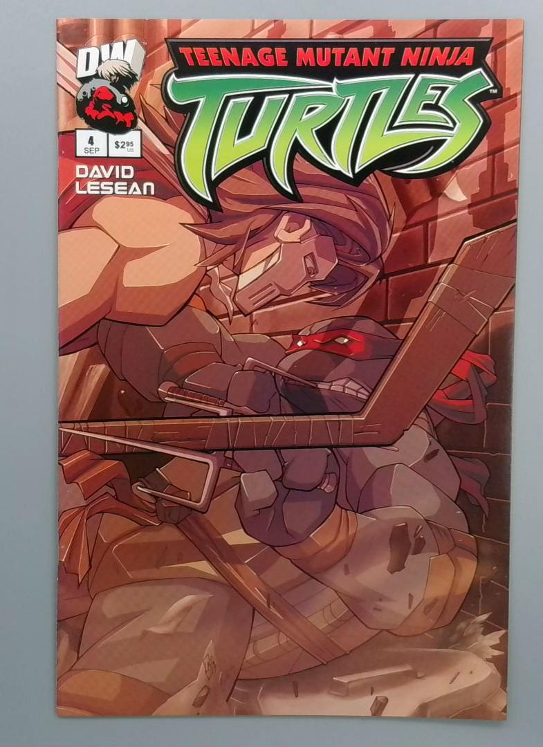 Teenage Mutant Ninja Turtles #4, NM David Lesean, DW, Sep