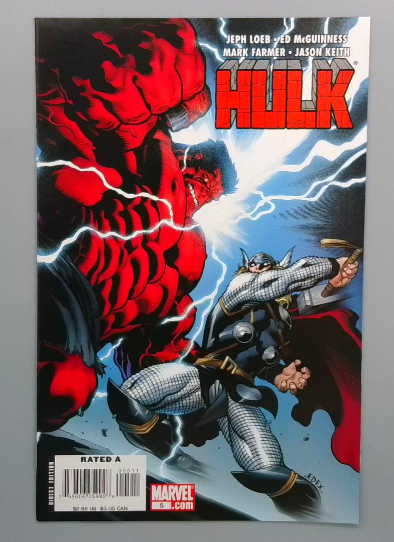 Hulk #5, NM- Marvel Comics, 2008