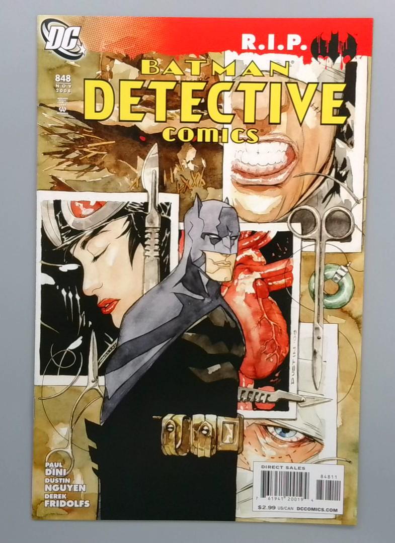 Detective Comics #848, NM R.I.P. Cover, DC Comics, 2008