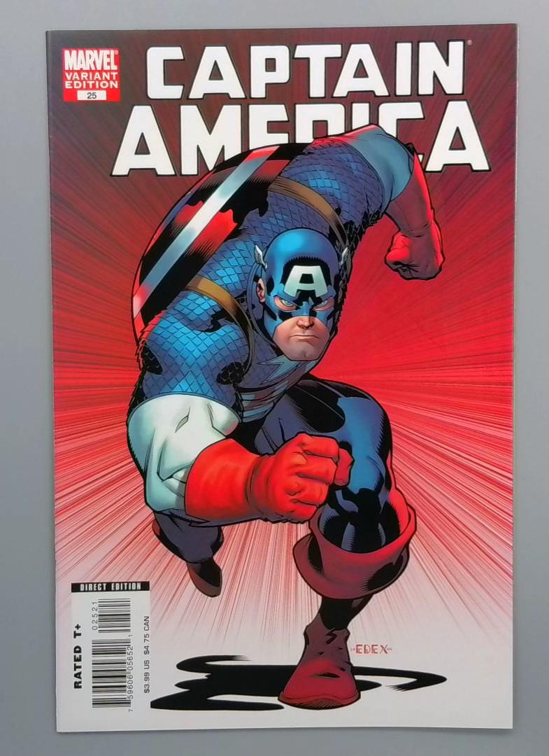 Captain America #25, NM Variant Edition, Marvel Comics, 2007