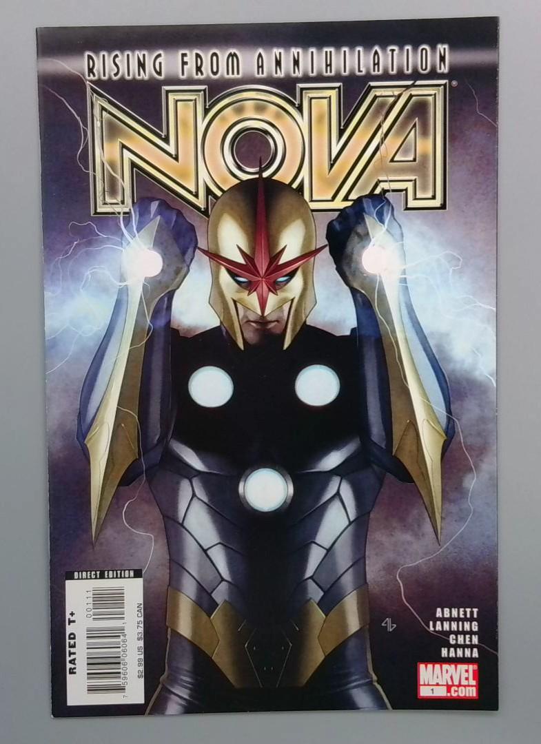 Nova #1, NM- Rising from Annihilation, Marvel, 2007