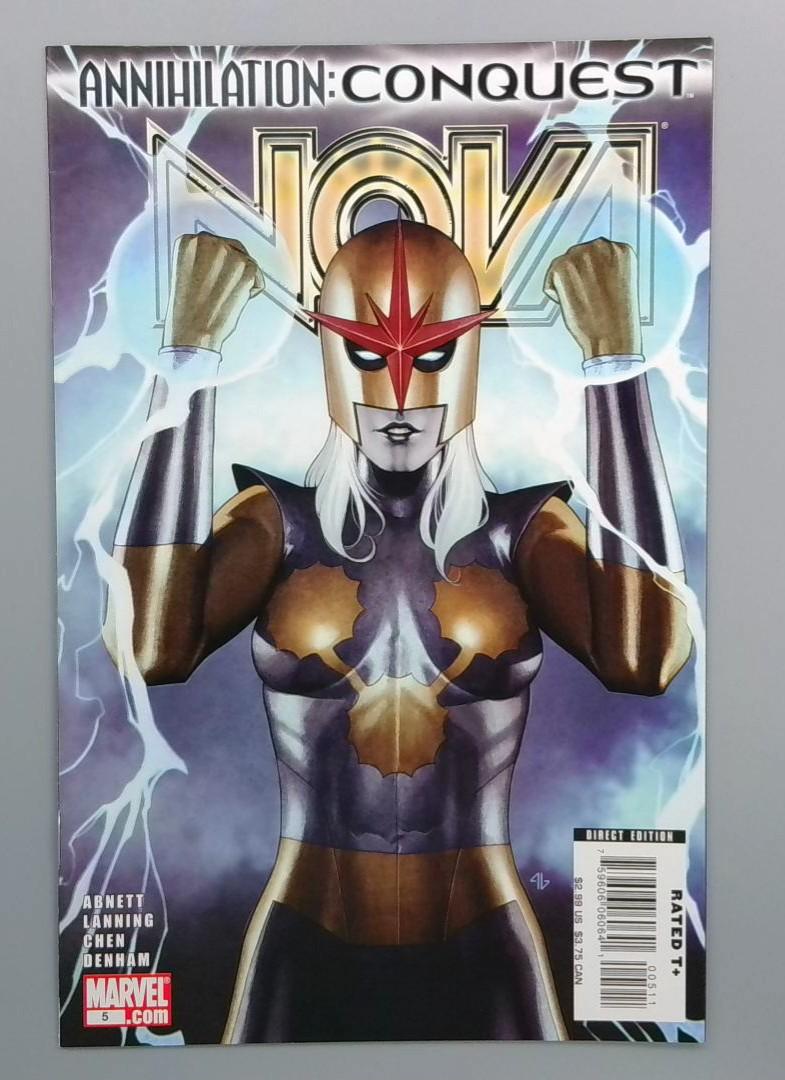 Nova #5, VF/NM Annihilation: Conquest, Marvel, 2007