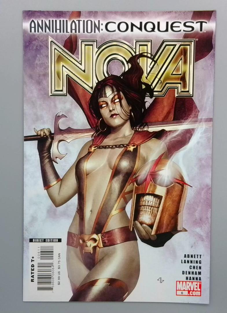Nova #6, VF+ Annihilation: Conquest, Marvel Comics, 2007