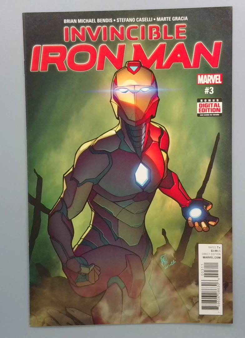 Invincible Iron Man #3,NM-, Marvel, 2016