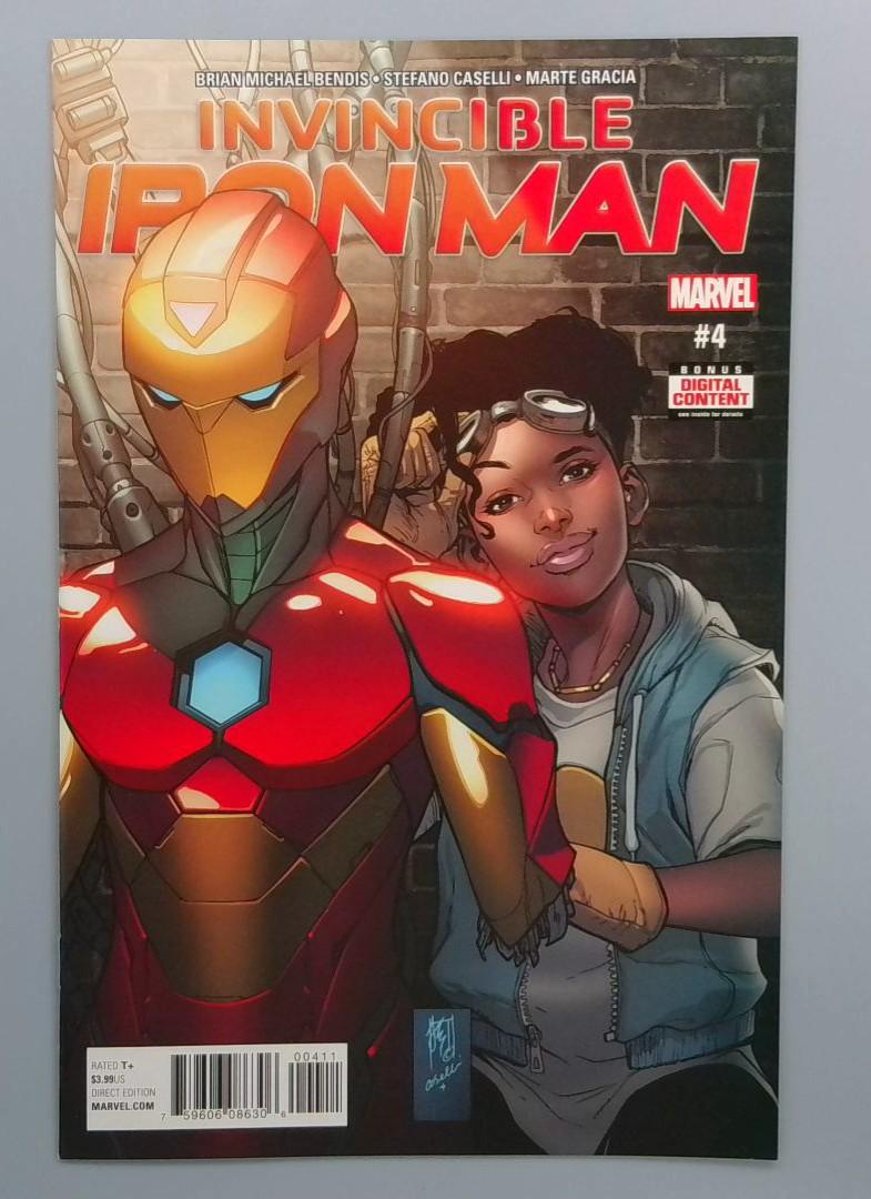 Invincible Iron Man #4, NM Marvel Comics, 2016