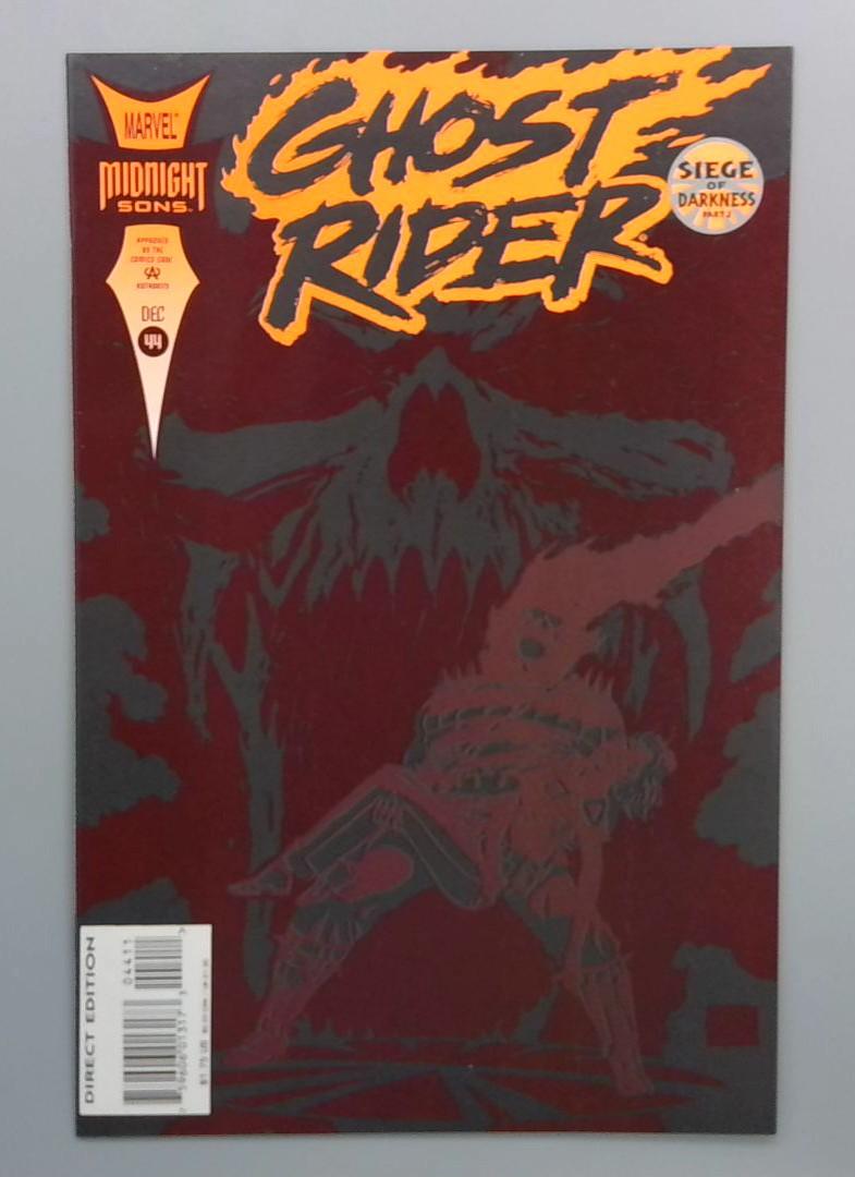 Ghost Rider #43, NM- Siege: Darkness, Marvel Midnight Sons, Dec