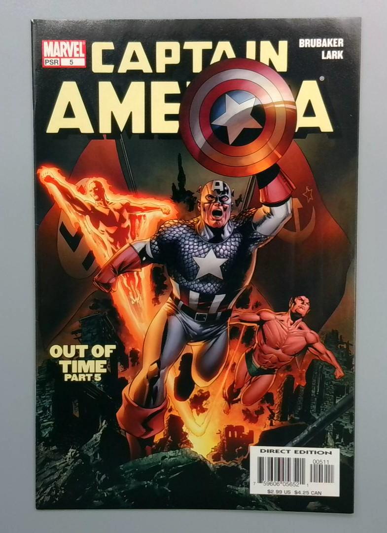 Captain America #5, VF Out of Time Part 5, Marvel, 2005