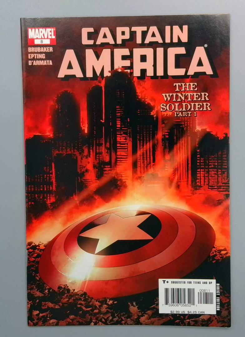 Captain America #8, The Winter Soldier Part 1, Marvel Comics, 2005