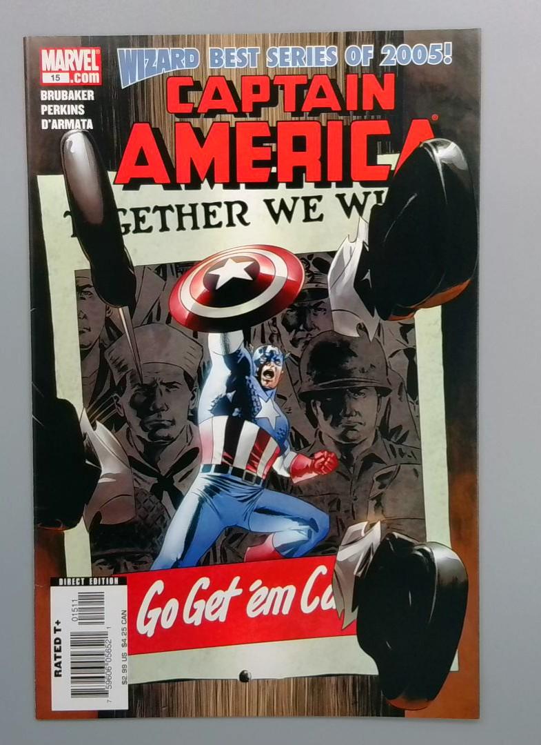 Captain America #15, NM- Wizard Best Series of 2005, Marvel, 2005