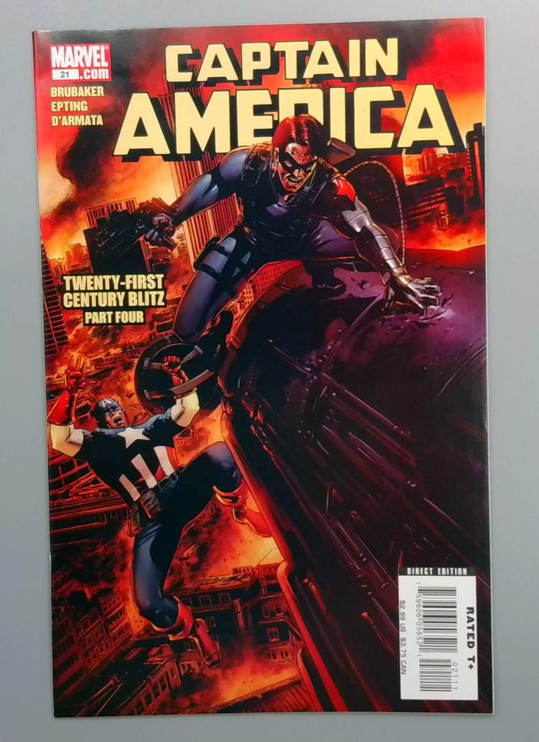 Captain America #21, VF Marvel Comics, 2006