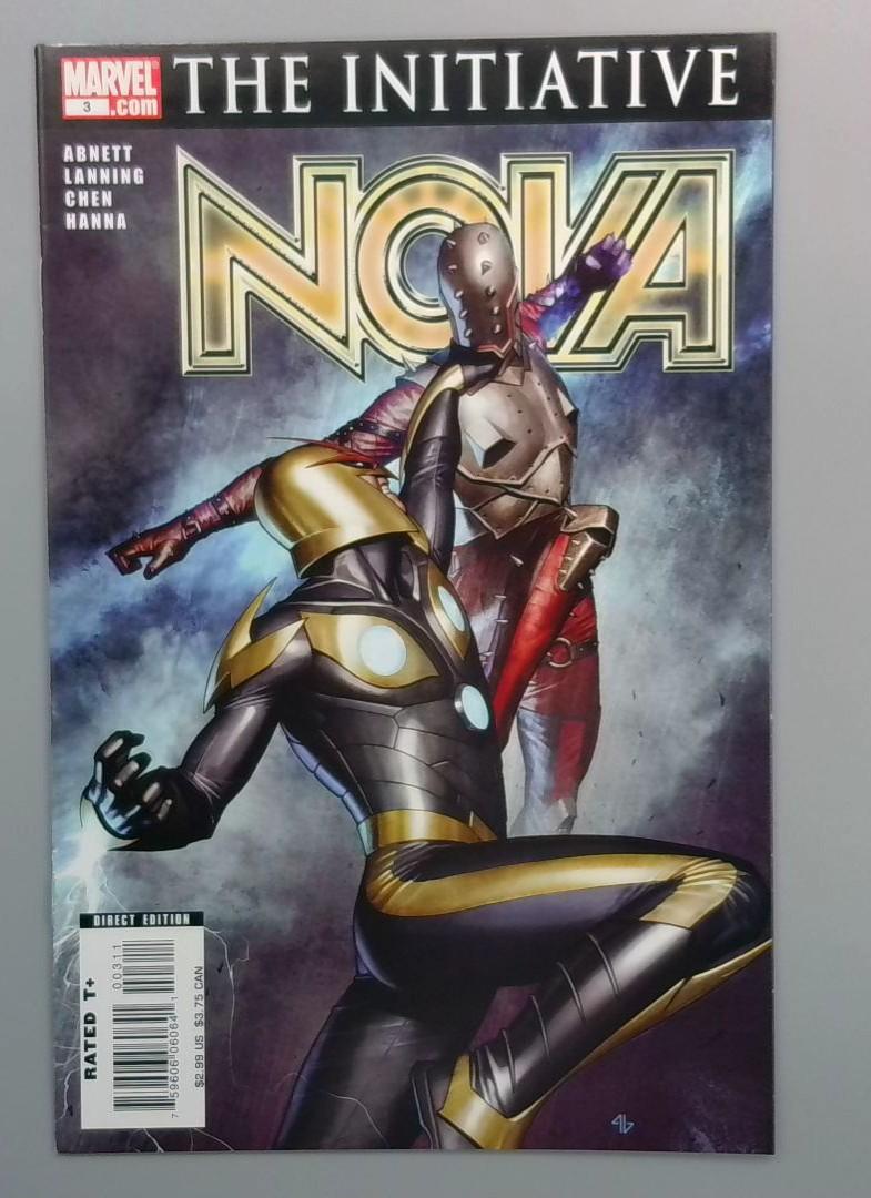 Nova #3, NM- The Initiative, Marvel, 2007