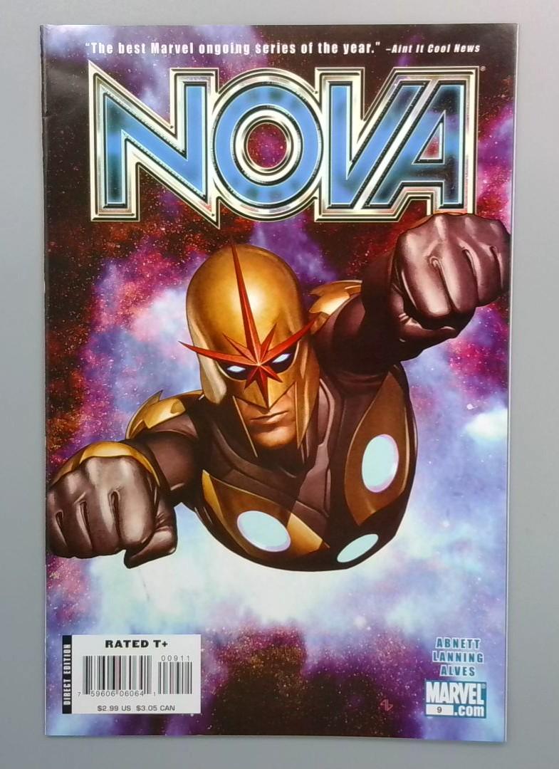 Nova #9, VF Marvel Comics, 2008